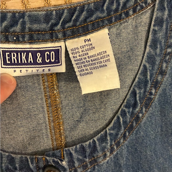 Vintage Denim Dress - Picture 3 of 4